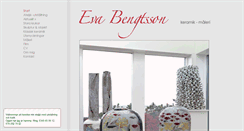 Desktop Screenshot of evabengtsson.com